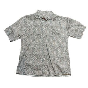 ROPER Short Sleeve Button Down Western Shirt Size Large